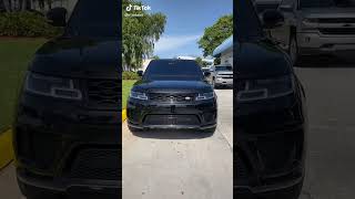 COMPLETELY BLACKED OUT RANGE ROVER 2020 REVIEW [upl. by Assetal]