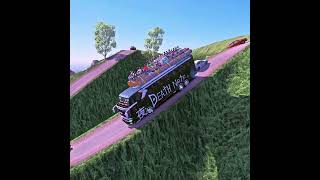 LIVE MULU GAJIAN KAGAK Escape from the Edge Bus on Dangerous Roads JourneyEuro Truck Simulator 2 [upl. by Wyne]