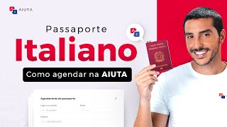 Como Agendar Passaporte Italiano com a AIUTA [upl. by Daphna]