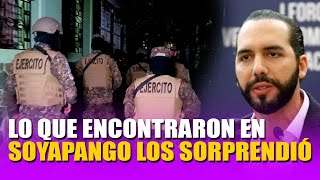 Lo que encontraron en Soyapango sorprendió a nayibbukele [upl. by Eiroc493]