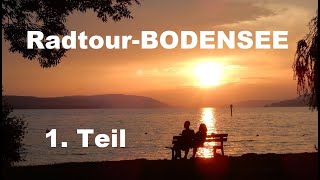 Radtour um den Bodensee Teil1 KonstanzStein am Rhein [upl. by Dinny]