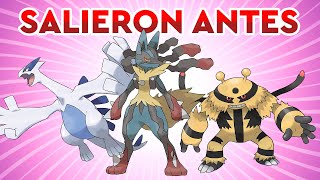 TODOS LOS POKÉMON ADELANTADOS DEL ANIME [upl. by Cirek]