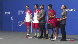 Copa del Mundo Frontenis 2021 Mexico Alan y Colimita VS España Gustavo y Victor Final [upl. by Hilel]