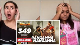 Rangasthalam Rangamma Mangamma Song Reaction  Ram Charan  Samantha [upl. by Lahcear]