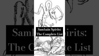 folklorist Florence McNeill lists the creatures that inspired Halloween masks samhain paganism [upl. by Novaat298]