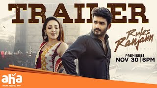 RULES RANJANN Trailer  Kiran Abbavaram  Neha Shetty  Rathinam Krishna  Premieres Nov 30 on aha [upl. by Edin]