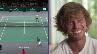 Andrey Rublev builds his PERFECT player ⭐️ [upl. by Jc]