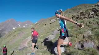 Sheila Aviles Downhill comapedrosa skyrace 2018 [upl. by Airitak]