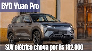 BYD Yuan Pro chega por R 182800 [upl. by Ricki255]