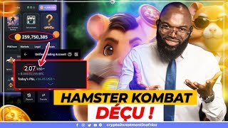 Hamster Kombat a foiré  Plus jamais de Tapotage  airdrop crypto [upl. by Oryaj909]