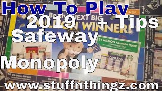 2019 Safeway Monopoly Game  262019 to 572019  How To Play amp Tips [upl. by Steck]