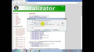 تغير لغة pc من vistalizator windos7 [upl. by Renfred]