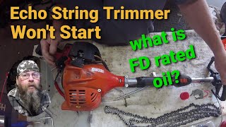 Echo String Trimmer Wont Start [upl. by Enyrehtac785]