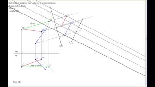 Geometria descriptiva MD metodo del plano [upl. by Edras]