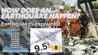 How Earthquakes Happen Earthquakes Explained [upl. by Wachter]