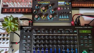 Test Dreadbox Typhon with Roland TR8S [upl. by Aloysius18]