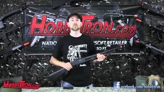 ZM61A Spring Shotgun  Video Airsoft Review [upl. by Banebrudge]