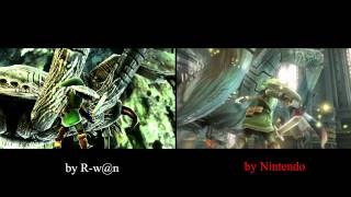 ⭐Link VS Armoghoma Animation test [upl. by Cyprian503]