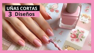 Hermosas Uñas Cortas que puedes hacerte tu mismaTendencias año 2024 [upl. by Esten]