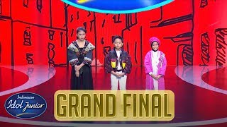 RESULT  GRAND FINAL  Indonesian Idol Junior 2018 [upl. by Basham141]