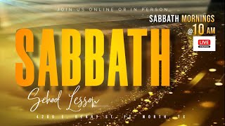 Sabbath School Lesson Study Qt4 Lesson 6 11924 [upl. by Siaht]