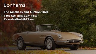 Bonhams The Amelia Island Auction Live Steam [upl. by Leryt368]