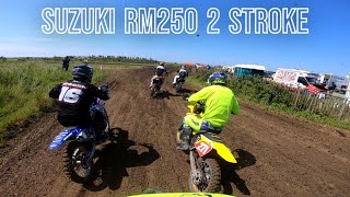 2024 UK EVO Championship Round 3 Grittenham Mx Track Over 50s Modern 2 Stroke Race 4 [upl. by Livesay691]