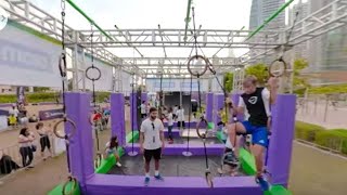 360  Immerse yourself in Dubai Fitness Challenge 2018 [upl. by Notnerb313]