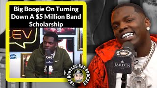 Big Boogie clears up 5 Million Scholarship Claim for Drumming 🤣🤣🤣 [upl. by Nallek]