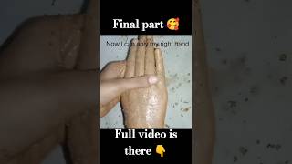 Final part hand care at home 🏡 handcare youtubeshorts viralshort ytstudieo [upl. by Perrine901]