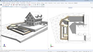 Allplan Landschaftsarchitektur  Gelände und Baugrube [upl. by Philbin493]