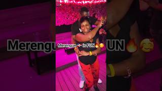 Merengue dancing is FUN 🔥🇩🇴🥰 African Dominican dancing Merengue [upl. by Ynalem]