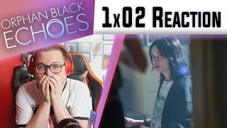 Orphan Black Echoes 1x02 Jules Reaction [upl. by Nyluqcaj]