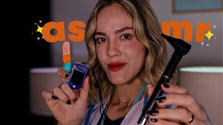 ASMR ROLEPLAY  Médica cuida de você doente 🤧✨ voz suave e cuidado pessoal [upl. by Leizo]