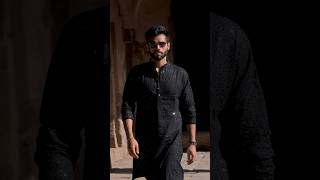 Wear This Black Kurta For Raksha Bandhan  Must Have Kurta For Men  BeYourBest Fashion San Kalra [upl. by Yeltsew]