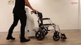 Wheelchair Mover  Simple Secure Wheelchair Transportation  QHDC Australia [upl. by Eitsirk325]