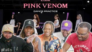 BLACKPINK  ‘Pink Venom’ DANCE PRACTICE VIDEO ReactionReview [upl. by Naryt]