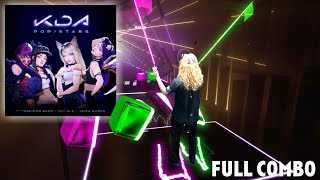 Pop Stars by KDA but its actually mapped good Beat Saber [upl. by Steel]