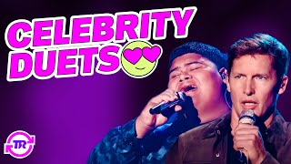 BEST Celebrity Duets on American Idol and X Factor [upl. by Amity]