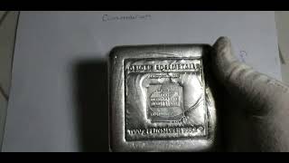 1 Kilo Silver GEIGER EDELMETALLE Sealed Bar Silverbar bar bullion silver art geiger bar [upl. by Bovill]