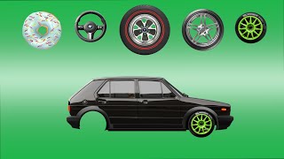 CORRECTLY GUESS THE VW GOLF WHEEL [upl. by Amaryllis]