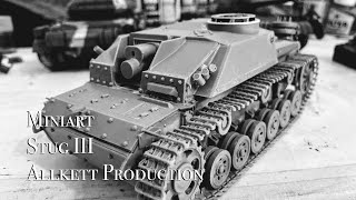 Building Miniart Stug III Ausf G March 1943 Allkett production with German SPG Crew [upl. by Fredric]