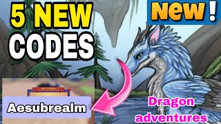 NEW ALL WORKING CODES FOR DRAGON ADVENTURES IN 2024 ROBLOX DRAGON ADVENTURES CODES [upl. by Atokad602]