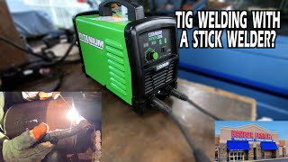 Best Budget Brand Welder  Harbor Freight Titanium Stick 225 Review [upl. by Floris847]