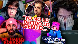 😱POLÉMICA y MUCHAS CRÍTICAS en FINAL de SQUID CRAFT GAMES 3😱AURON RESPONDE y SOYPAN GANA LA FINAL [upl. by Ainehta]