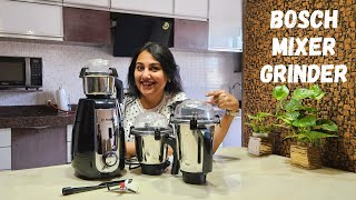 The best mixer grinder for daily home use  Bosch TrueMixx Pro Mixer Grinder unboxing and review [upl. by Stiegler248]