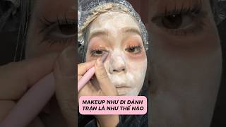 TRANG ĐIỂM NHƯ ĐI ĐÁNH TRẬN makeup beauty [upl. by Farra]