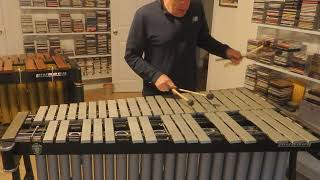 quotBlue Comedyquot by Michael Gibbs  Ed Saindon Solo Vibraphone [upl. by Stoeber]