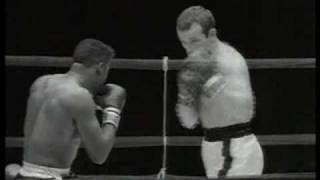 Ingemar Johansson vs Floyd Patterson II  June 20 1960  Rounds 1  3 [upl. by Einnaffit]