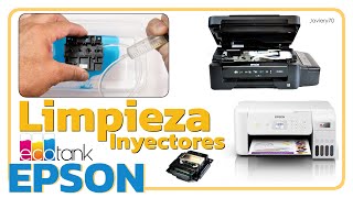 🟦 EPSON ecotank  Limpieza de cabezales Epson [upl. by Bo]